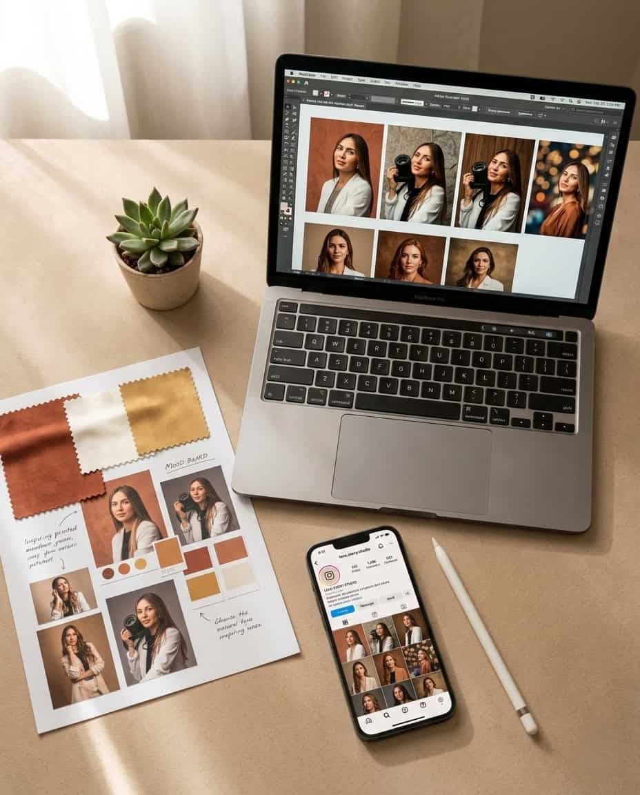 outils IA créatifs mockups visuels photographe professionnel