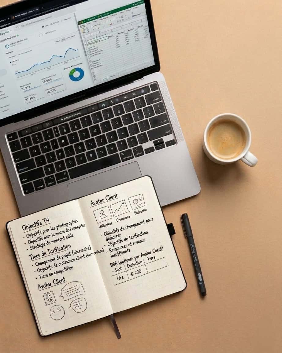 audit tarifs stratégie business photographe analyse pricing